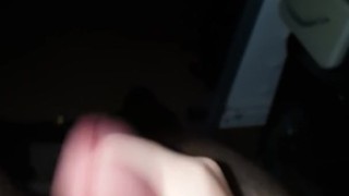 Shooting my warm cum
