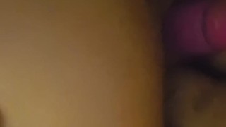 POV Anal sex dildo dp