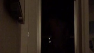 Jacking off on vacation