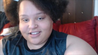 SSBBW Belly and Breast Play