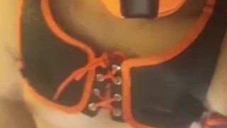 Pup scar’s quick cumshot