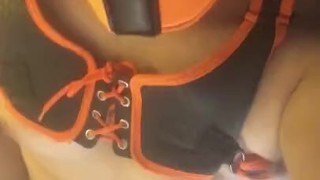 Pup scar’s quick cumshot