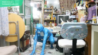19 Years Old Digitmon Veemon Boy / Body paint / Bodypaint Naked Cosplay