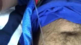 Eating Pre Cum in my Superman Onesie