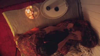 Romantic Candle Date With Real Amateur Redhead | Passionate Mutual Handjob