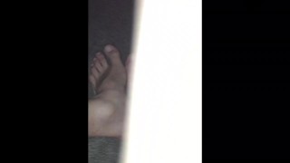 MAN’S SMOOTH LEGS AND FEET