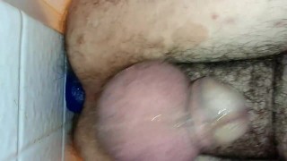 Watch as my hairy ass swallows my favorite dildos and loving it!