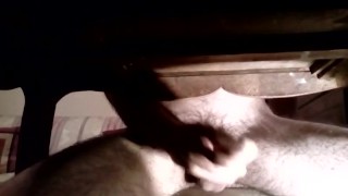 Big dick - It cums under the table