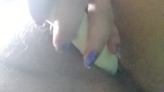 Banana Split Pt2 Self Love with Hairy Pussy