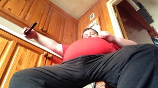 belly fun at my inlaws clip
