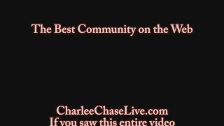 MILF Charlee Chase Oils Up Her Massive Tits and Plays With Them!