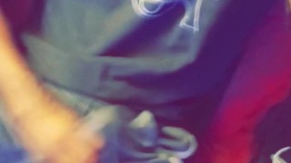 BBC Snapchat: Black Lewd Spidey, Stroking In Shorts