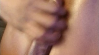 BBC Snapchat: Black Lewd Spidey, Legs Up Stroke