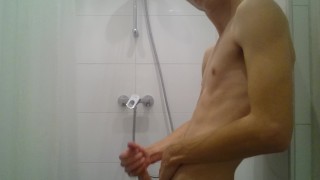 Fast one solo in shower