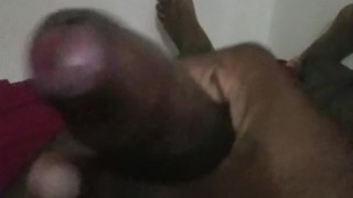 Jamaican cock shoots massive load