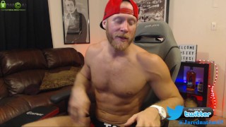 LIVE Muscle Jock Jerk Off Instruction on Chaturbate Twitter @jarednation69