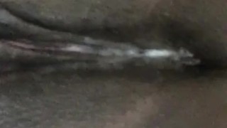 Creamy Ebony Pussy