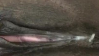 Creamy Ebony Pussy