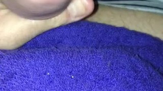 Playing with my cock