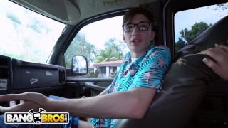 BANGBROS - Baily Brooke On The Bang Bus, Fucks My Dorky Cousin