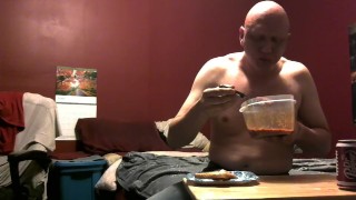 piggy feeding belly stuffing soda chug 10/16/18