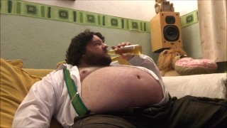 Pappa Pig Fat Daddy home from the ball