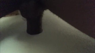 Fucking a hole in the wall