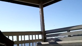 Thot fucked on pier