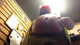oiled worker clip