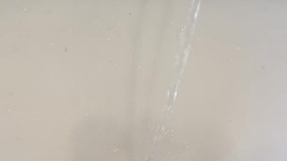 peeing in the sink