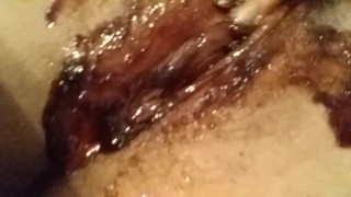 Chocolate syrup with Sprinkles My Pussy Pt1