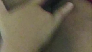 Moaning Wife with Creamy Orgasm and Squirt from Amazing Fingering