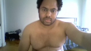 seated at my desk in front of my computer