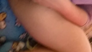 Pissing all over my Friends Couch again! The mess is so much bigger!