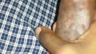 Playing with my big black Dick