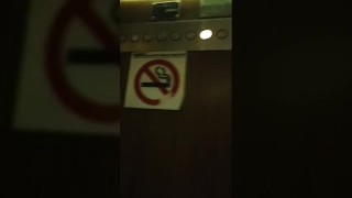 Apartment building sissy exposure dare