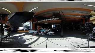 Backstage Claudia Macc - Bikes and Babes TV Sexy VR clips - 3DVR360 Up/Down