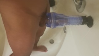 Fucking Fleshlite Turbo In Shower 7