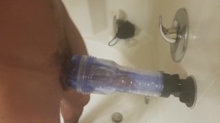 Fucking Fleshlite Turbo In Shower 7