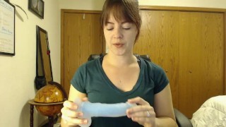 Toy Review - Glow in Dark Waterproof Soft Dildo Secrexy.com