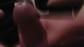Playing with my cock