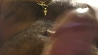 Big cuban dick squeezing some vanilla