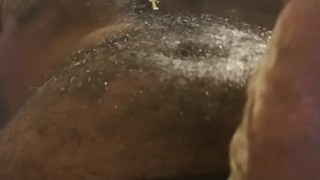 Big cuban dick squeezing some vanilla