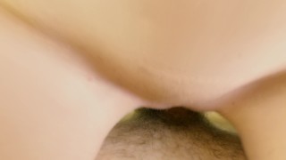 Morning cowgirl fucking - I love riding his dick - male and female POV