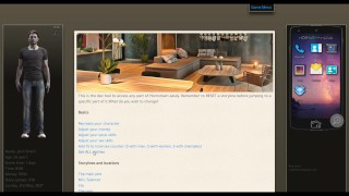 [HORNSTOWN WALKTHROUGH #1] Hire a male and female prostitute UNCENSORED