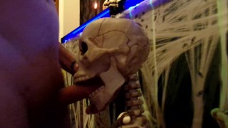 Working on my Halloween Decorations