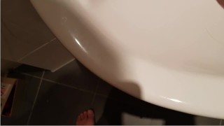 Preparing my dildo for my first time anal in years.....