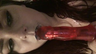 Whore Makes Herself Squirt