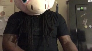 Horny Unicorn Clothed Jerking Off - part 01