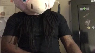 Horny Unicorn Clothed Jerking Off - part 01